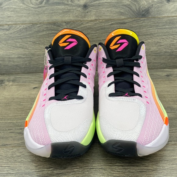 Jordan Air Zoom GT Cut 2 Mens Basketball Shoes Size 12 Pink Yellow  IB7903 600 - Picture 4 of 9